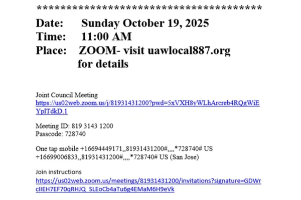 Joint Council Meeting